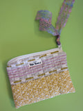 Quilted coin purse
